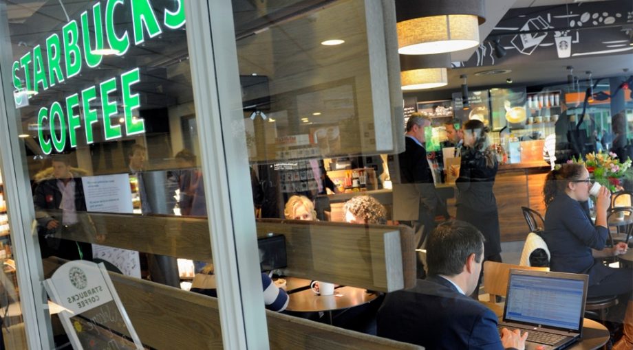Starbucks koffie keten groot