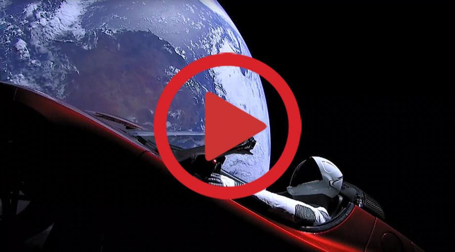 Starman tesla ruimte elon musk