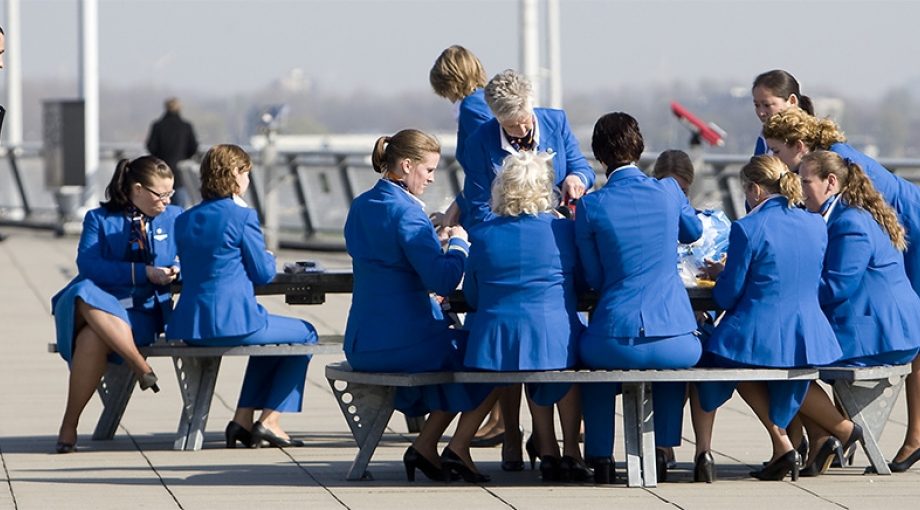 Stewardessen klm