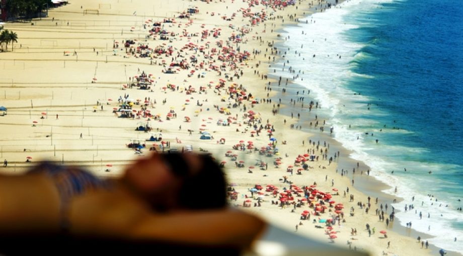 Strand bikini vakantiedagen
