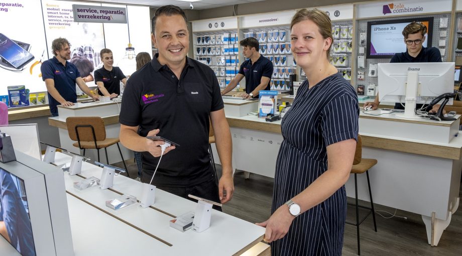 Telecombinatie Middelharnis winkelier retail