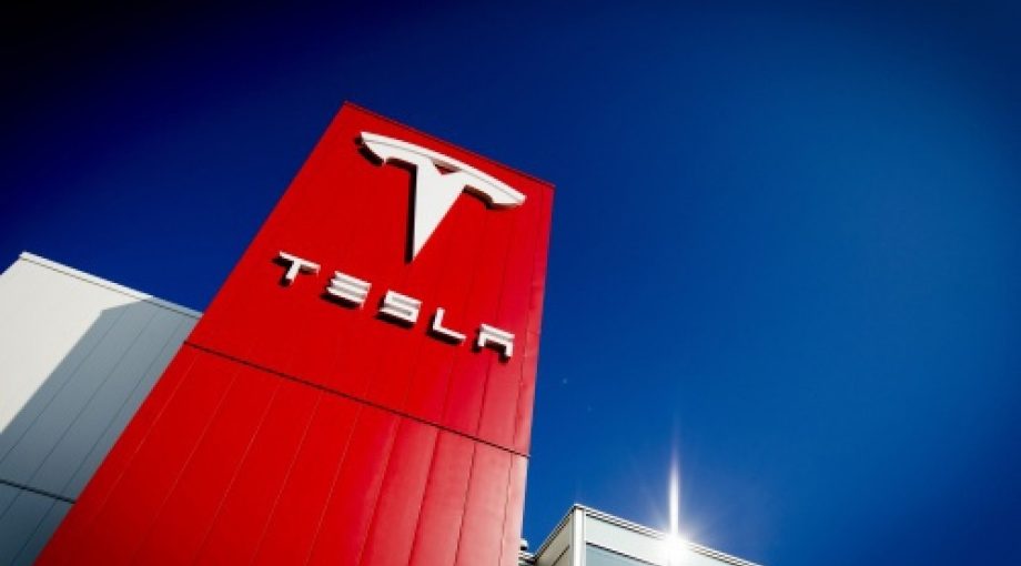 Tesla logo middelgroot