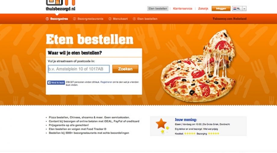 Thuisbezorgd nl