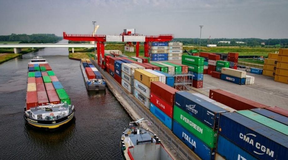 Tilburgse container terminal wilhelminakanaal brabant haven