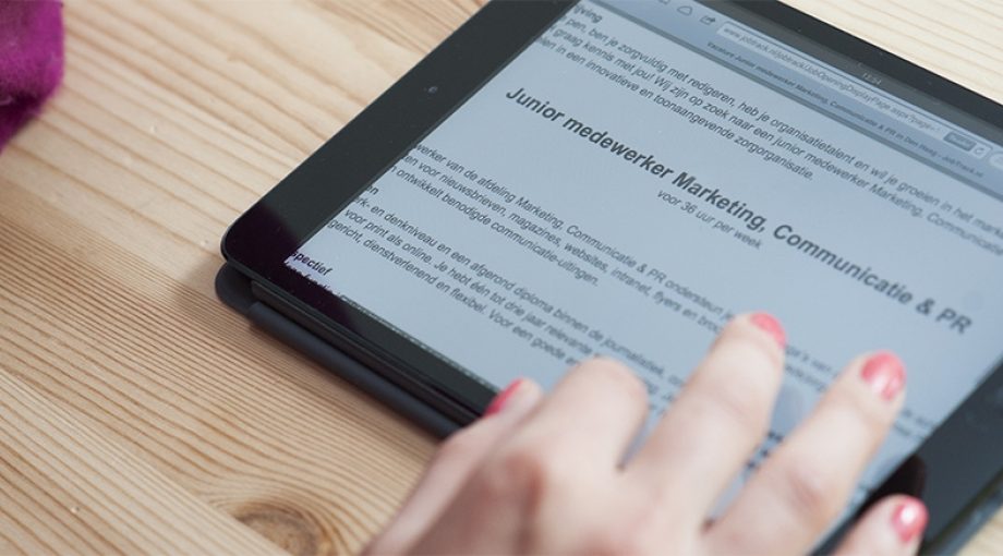 Vacature functieprofiel ipad hr