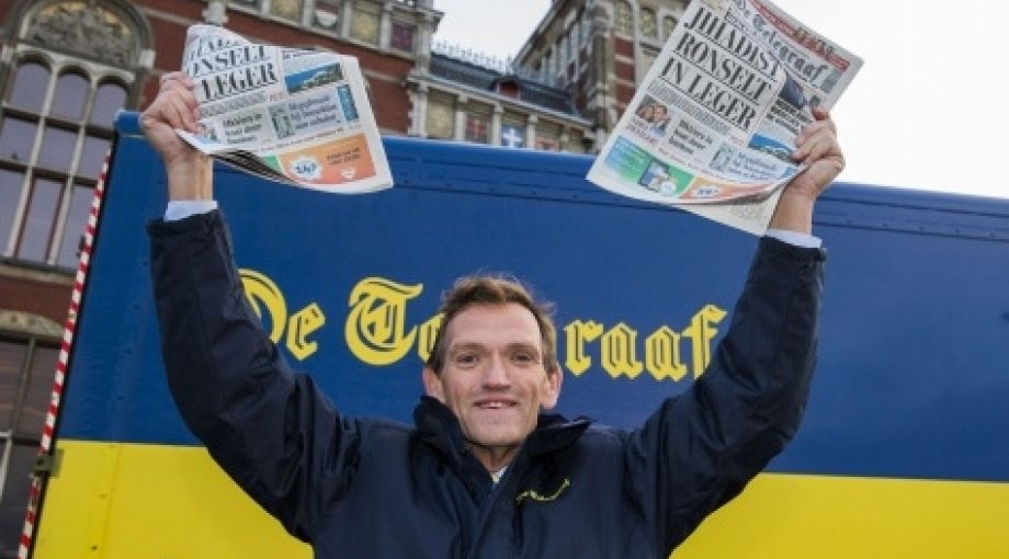 Vertrek sjuul paradijs bij telegraaf middelgroot