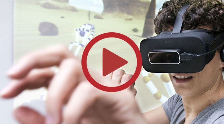 Virtual reality 1065 met playbutton