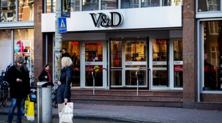 Vroom dreesman winkel warenhuis faillissement middelgroot