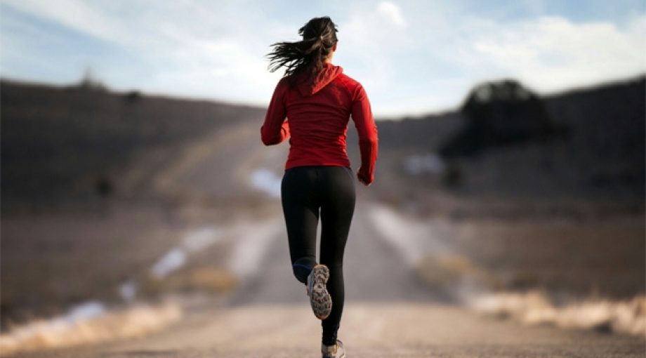 Vrouw glazen plafond opleiding hardlopen 335