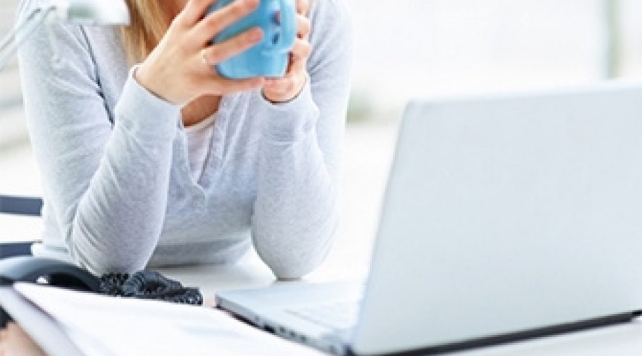 Vrouw laptop blog 335