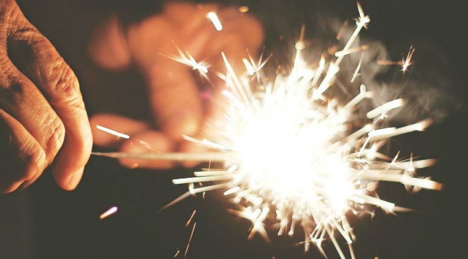 Vuurwerk over de grens bij Duitsland