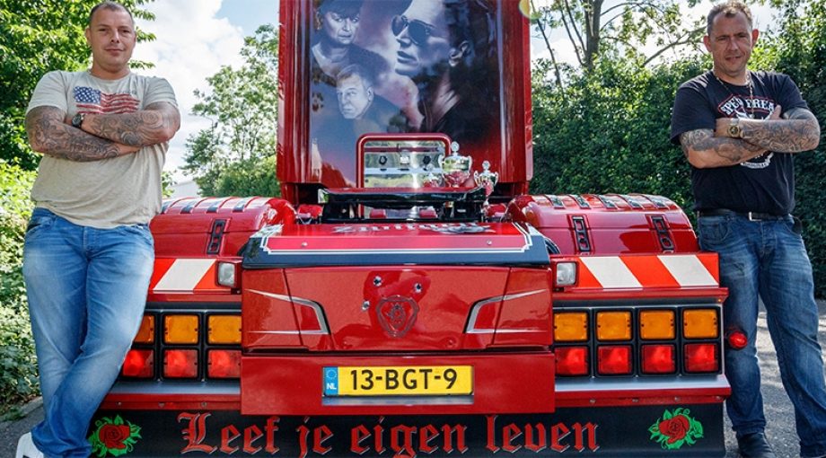 Weeda 2 transportbedrijf klundert vrachtwagens trucks 1065