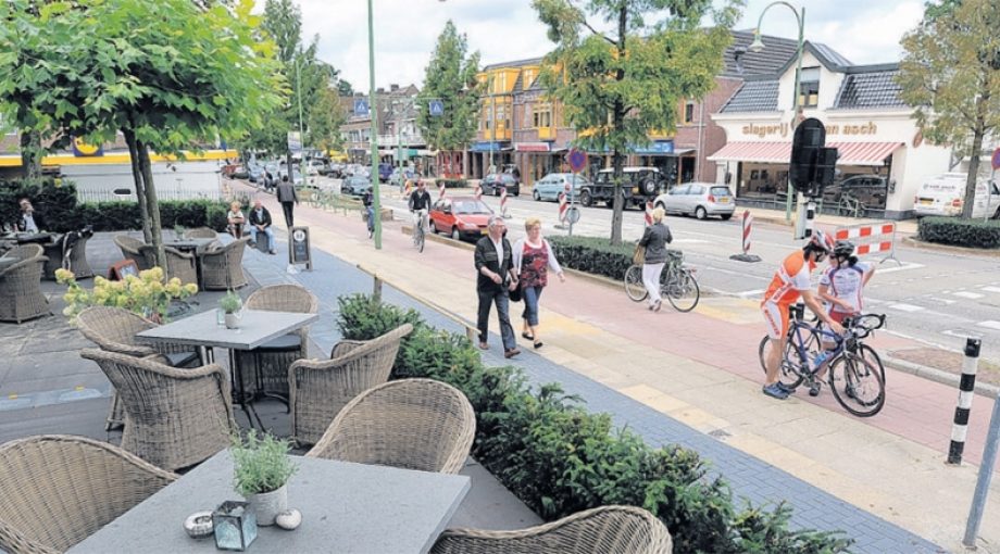 Weedestraat soest terras ondernemers winkeliers