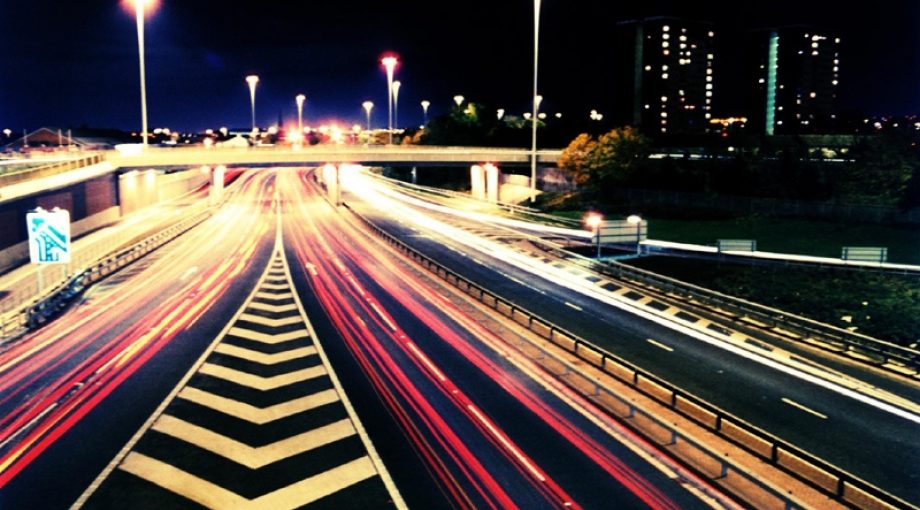 Weg licht vooruitgang economie transport infrastructuur