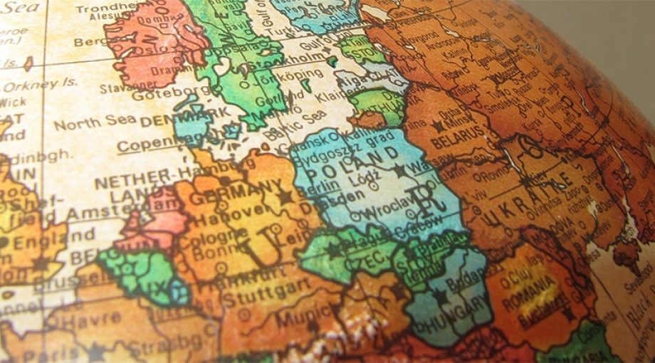 Wereldbol afzetmarkt