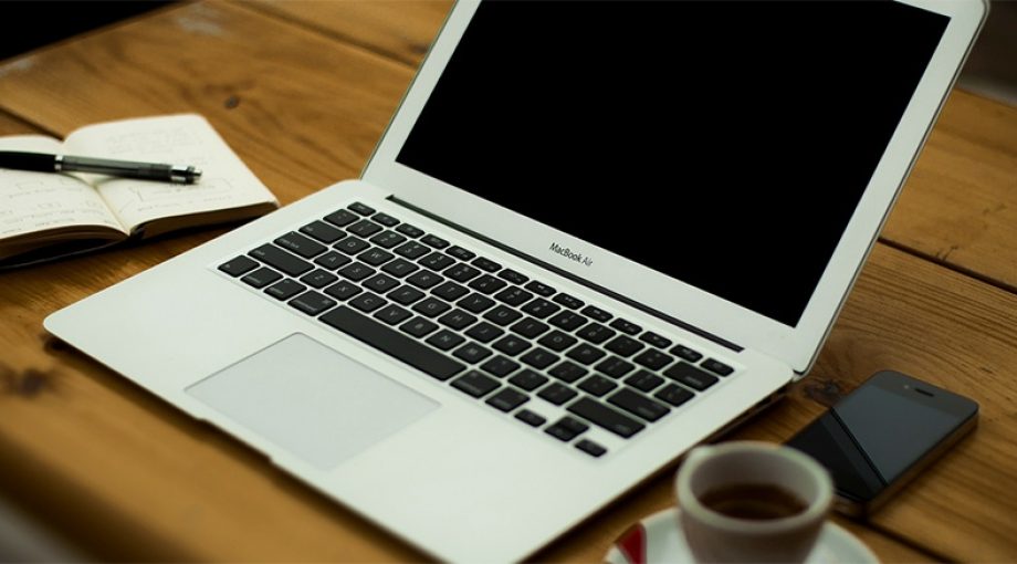 Werken laptop