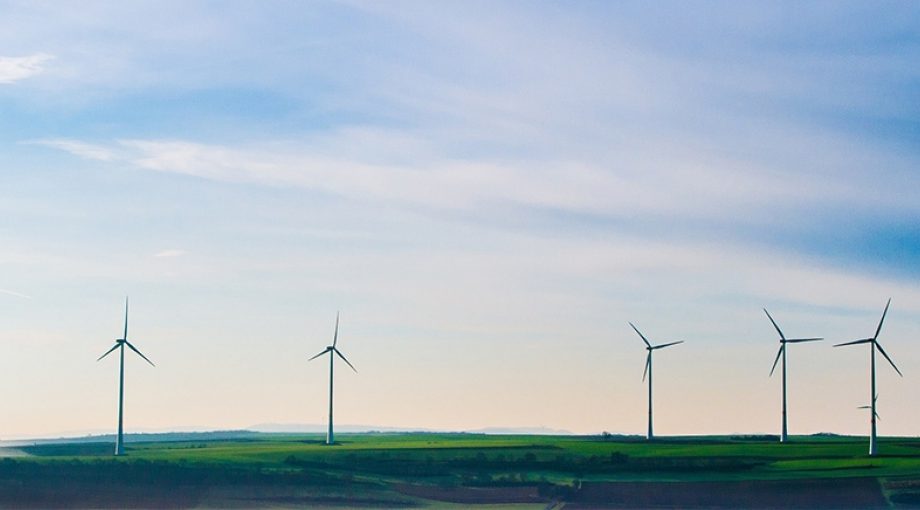 Windmolen stock