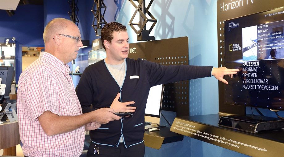 Winkel personeel onderzoek helpen binnen vijf minuten retail 1