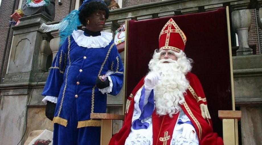 Zwarte piet ah filiaal groot sinterklaas