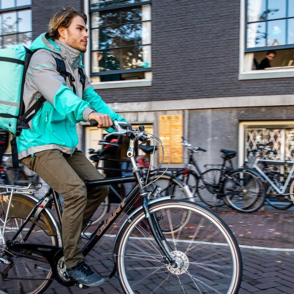 Deliveroo bezorger