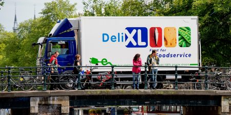 Electrische vrachtwagen