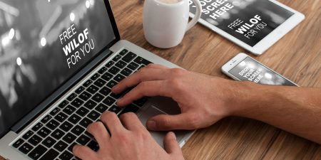 Website desktop tablet mobiel