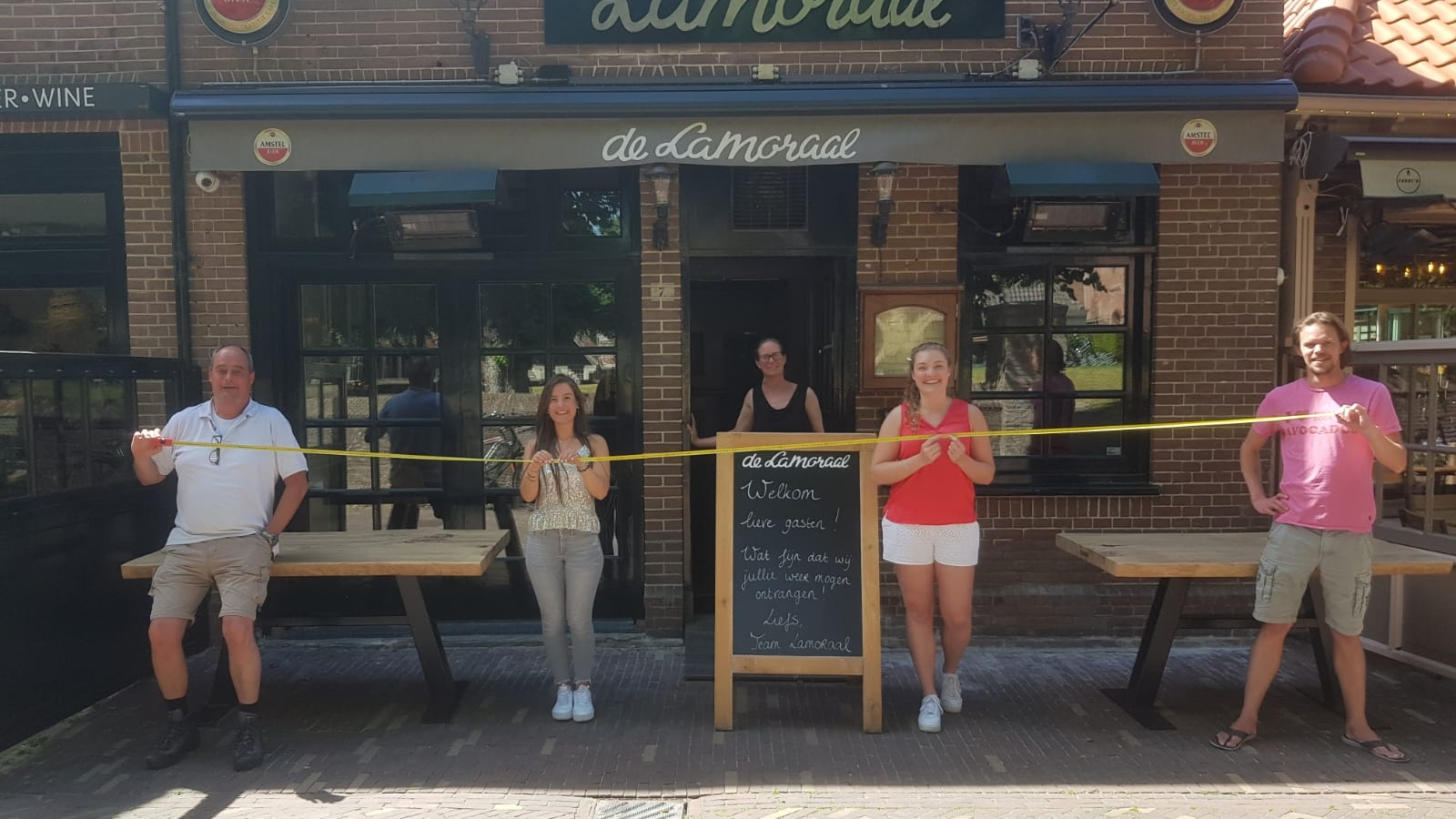 Lamoraal horeca leeuwen personeel lockdown lessen