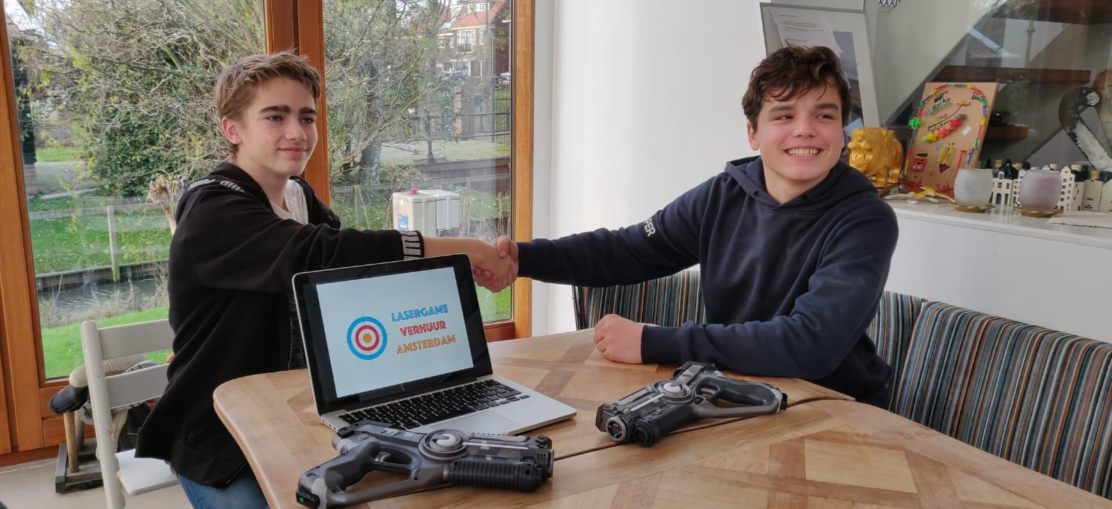 Lasergame verhuur tieners franchise