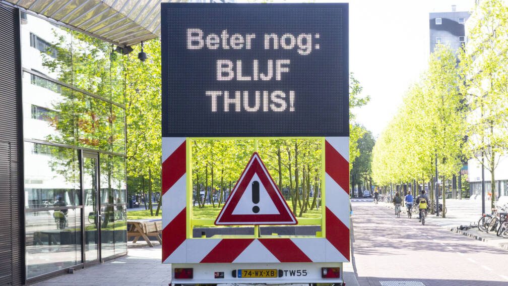 Lockdown blijf thuis