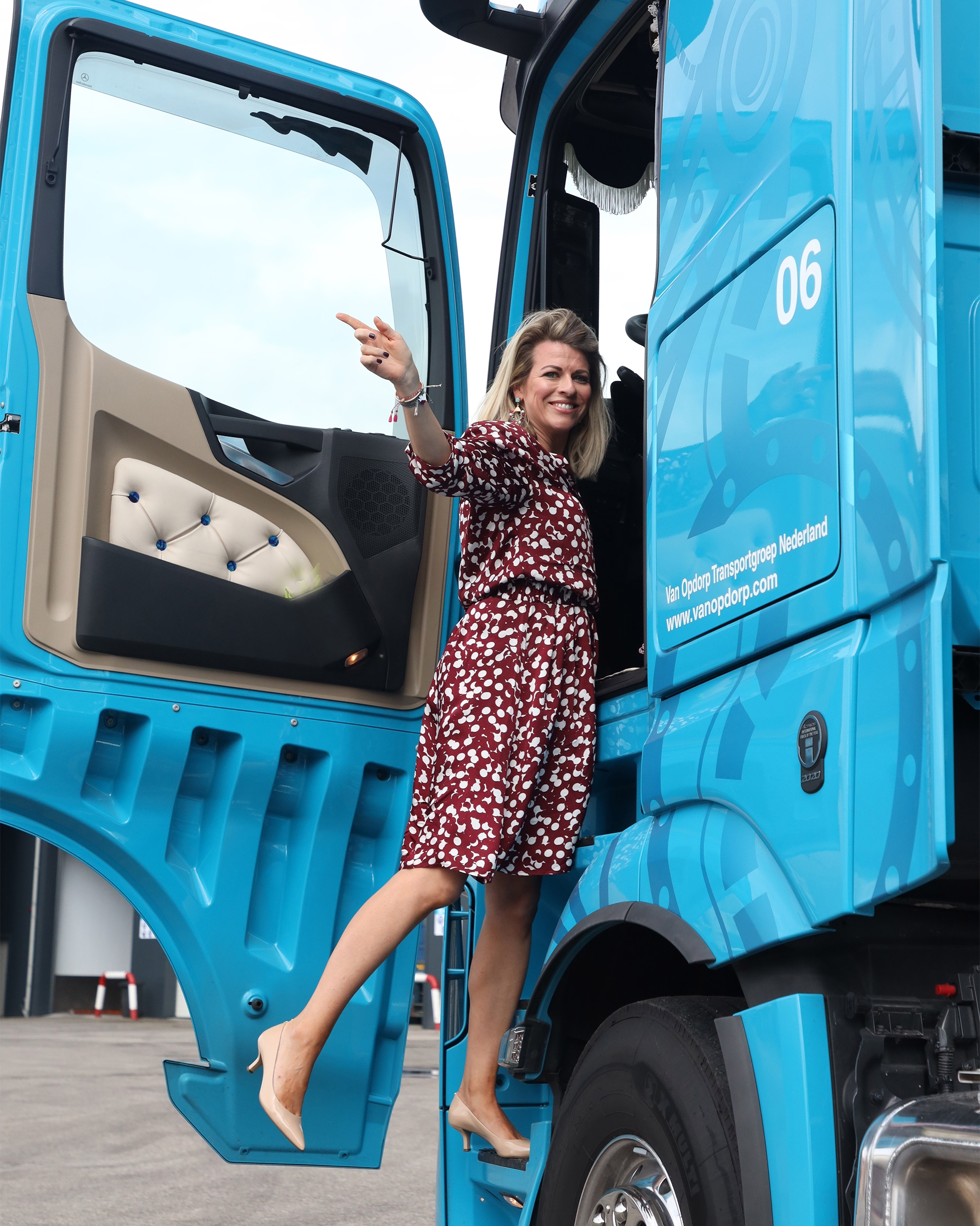 Manon truck transport staand