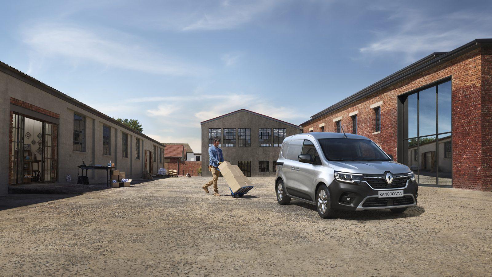 Renault kangoo van bestelwagen