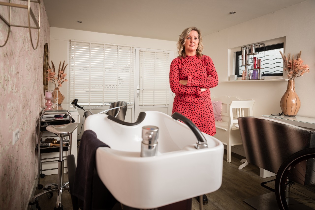 Sonja beteram kapsalon coronacrisis