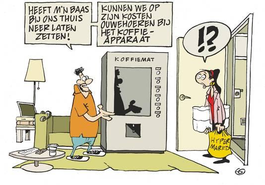 Strip koffie doorzon