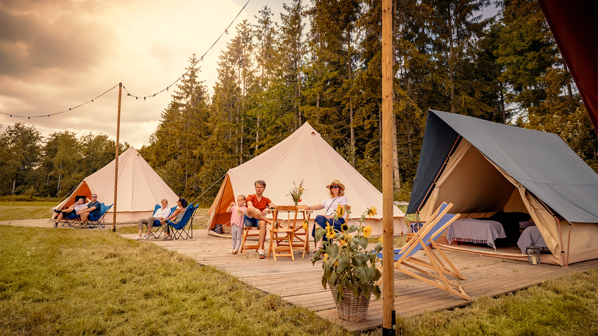 Tenten bedrijf LIFFIN camping