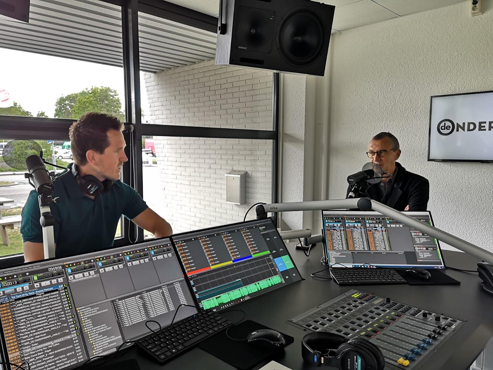 Thomashendriks thijsvandijk studio radio mediapark
