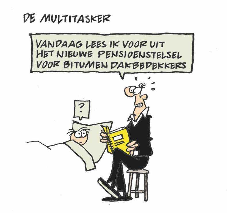 Thuiswerktypes multitasker