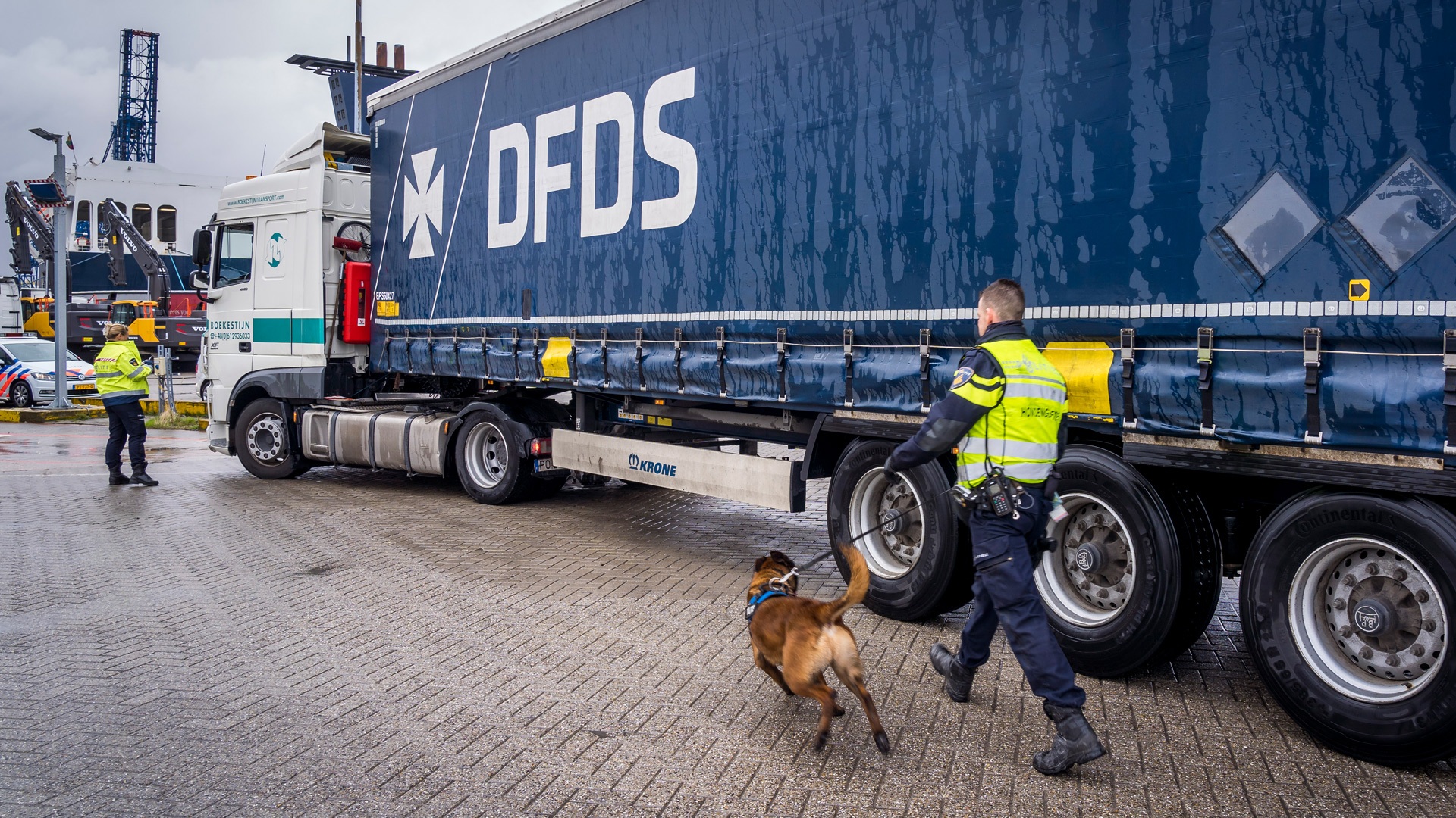 Truck parking haven zeeland brexit 2