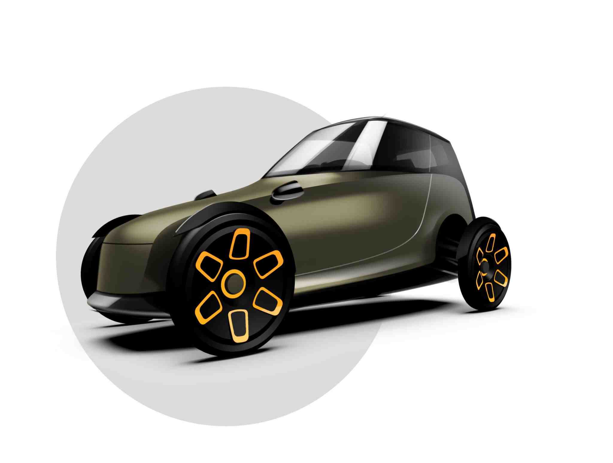 Yks1 schets microauto mobiliteit