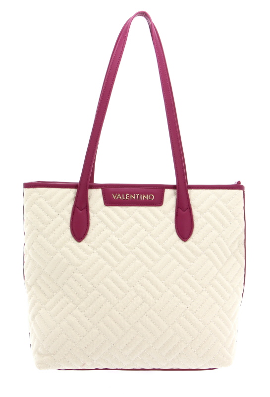 VALENTINO Schultertasche Licor Tote Natur Fuxia modeherz
