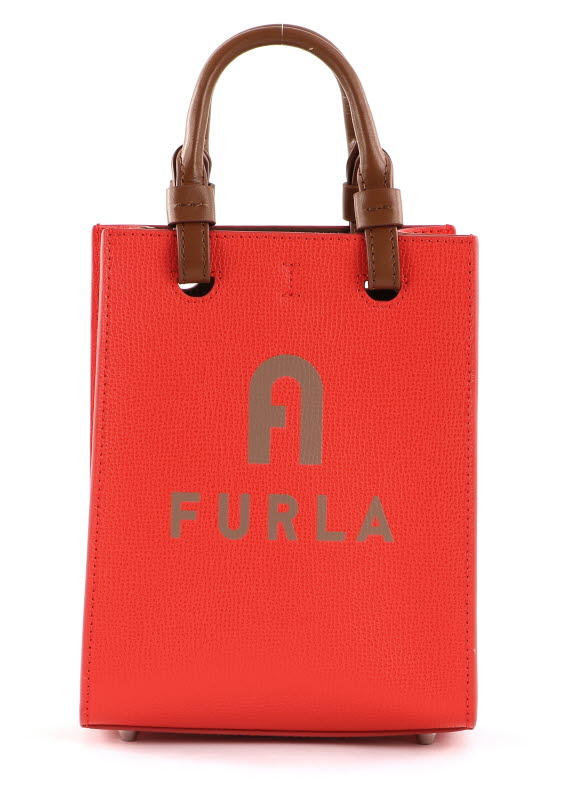 ☆FURLA☆ VARSITY STYLE Mini 2wayバッグ SPRITZ/GREIGE♪ ☆FURLA☆ VARSITY STYLE Mini 2wayバッグ SPRITZ/GREIGE