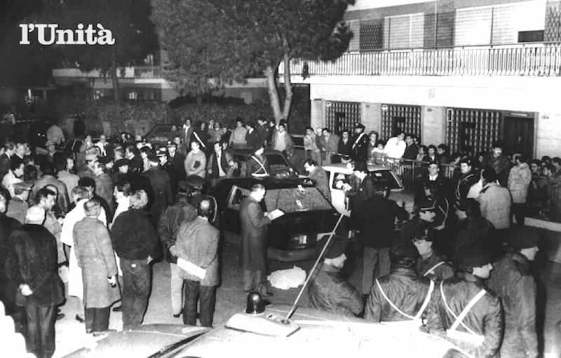 Il luogo dell'agguato mortale al gen. Licio Giorgieri da parte delle Brigate rosse a Roma il 20 marzo 1987.