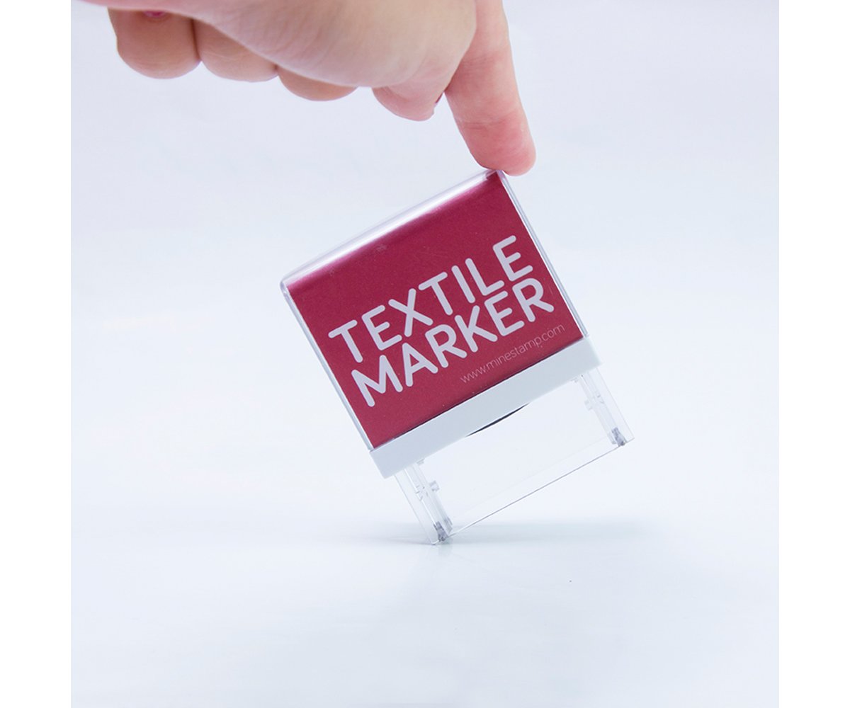 Bear MINE Personalize Fabric Stamp