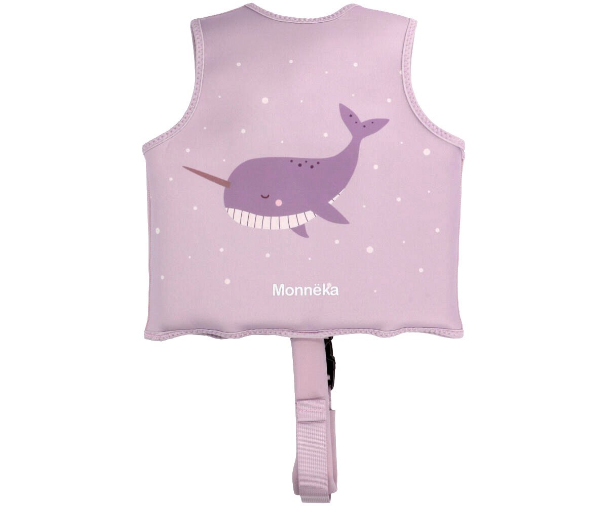 Chaleco Flotador Aprendizaje Narval Lilac