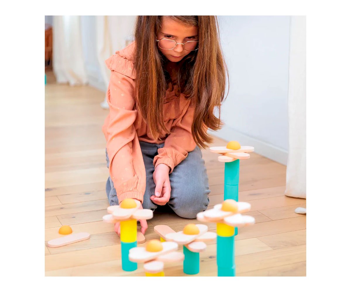 Kit de construo Stix de 60 peas