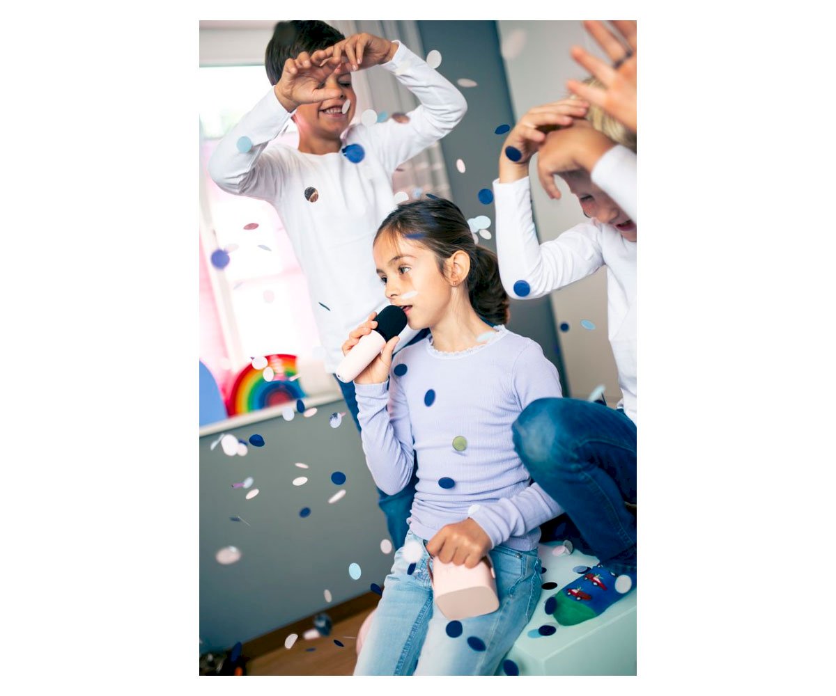 Altavoz Bluetooth y Karaoke Amarillo