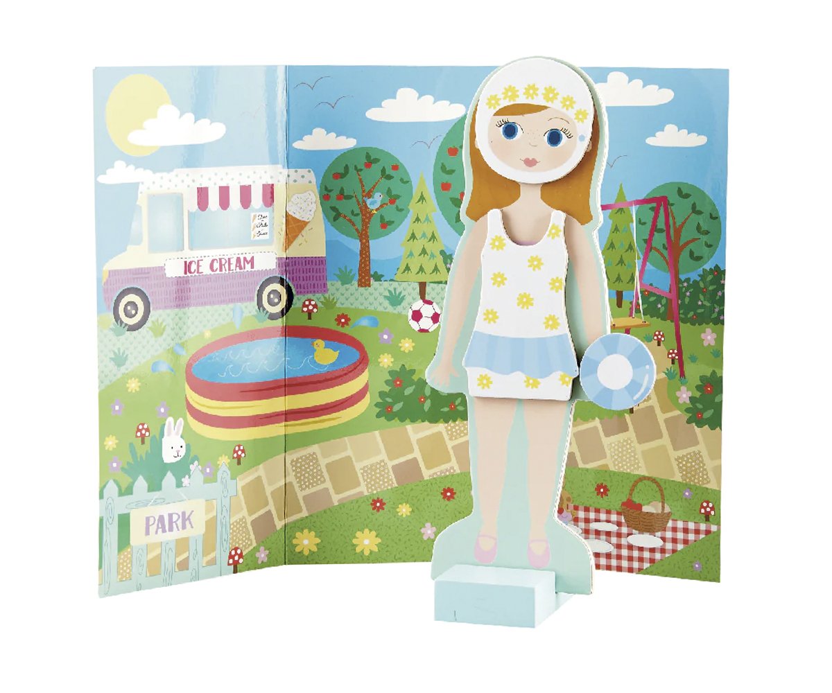 Bambole Magnetiche Vestire Le Bambole Vilac Magnetic Dressing