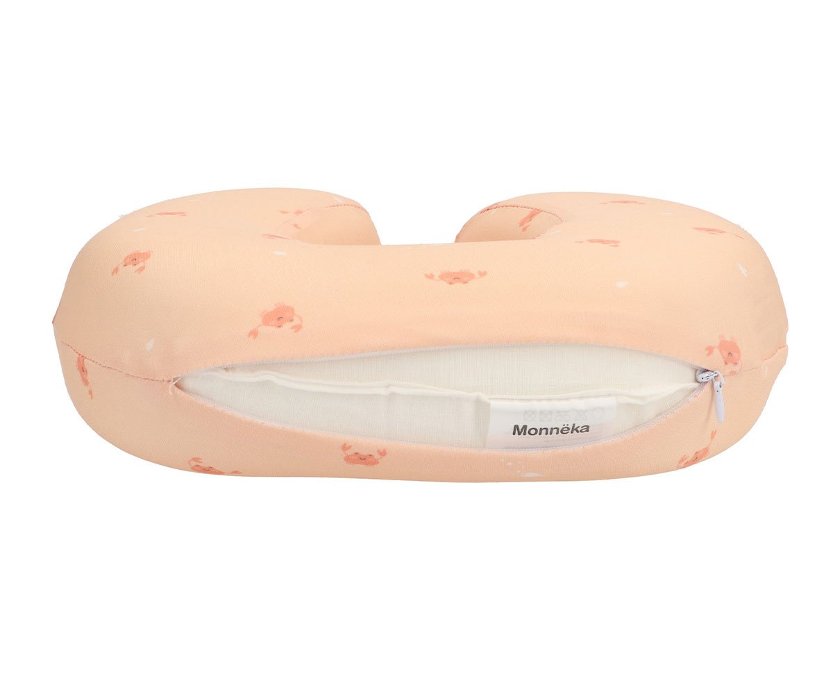 Almofada de viagem Crab Coral