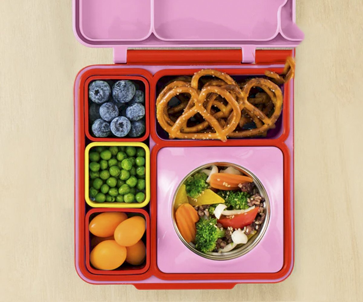 Conjunto de Lancheiras Omiedip rosa/ciano