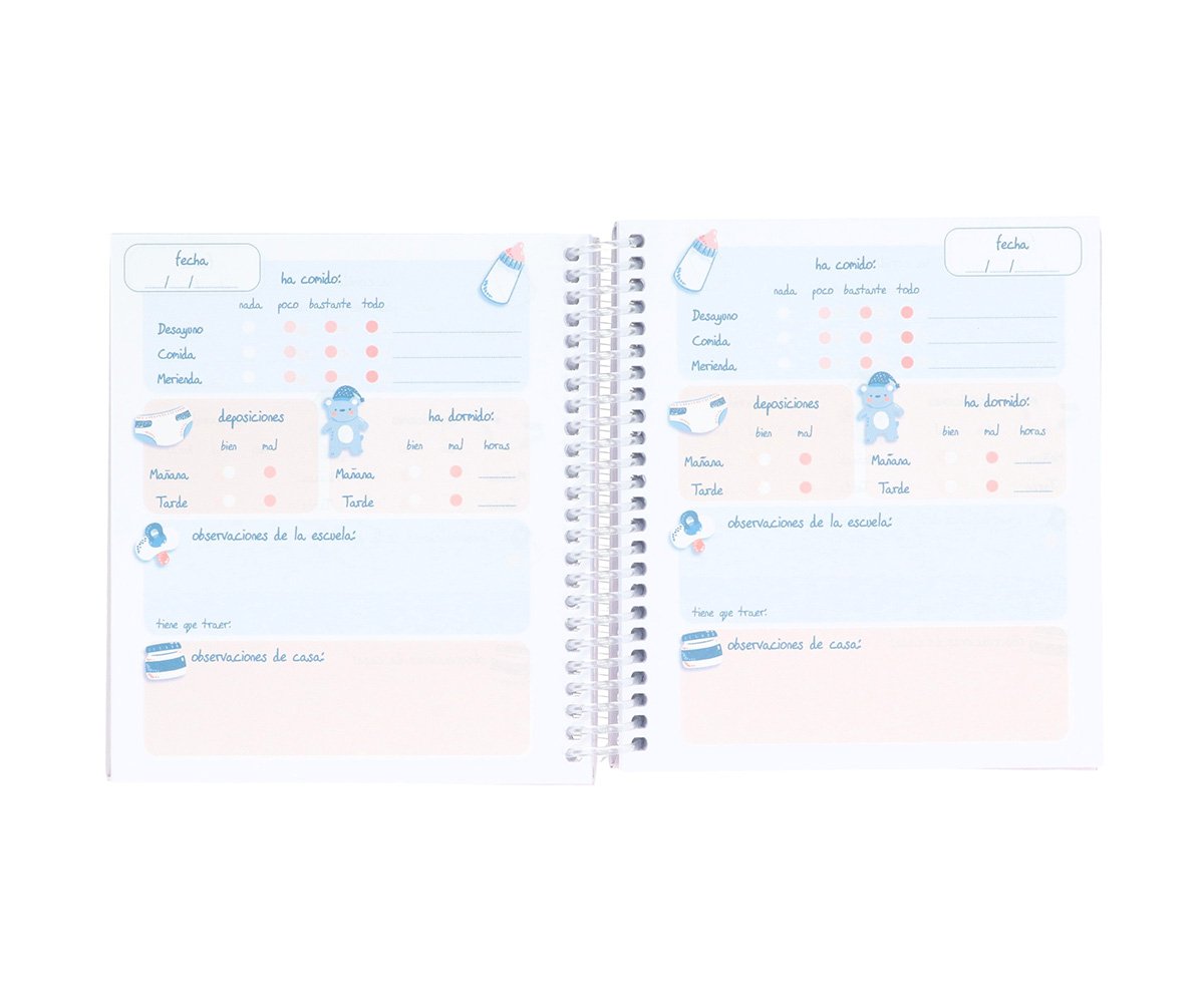 Pequena Agenda Infantrio Personalizado Tutete Croc ES