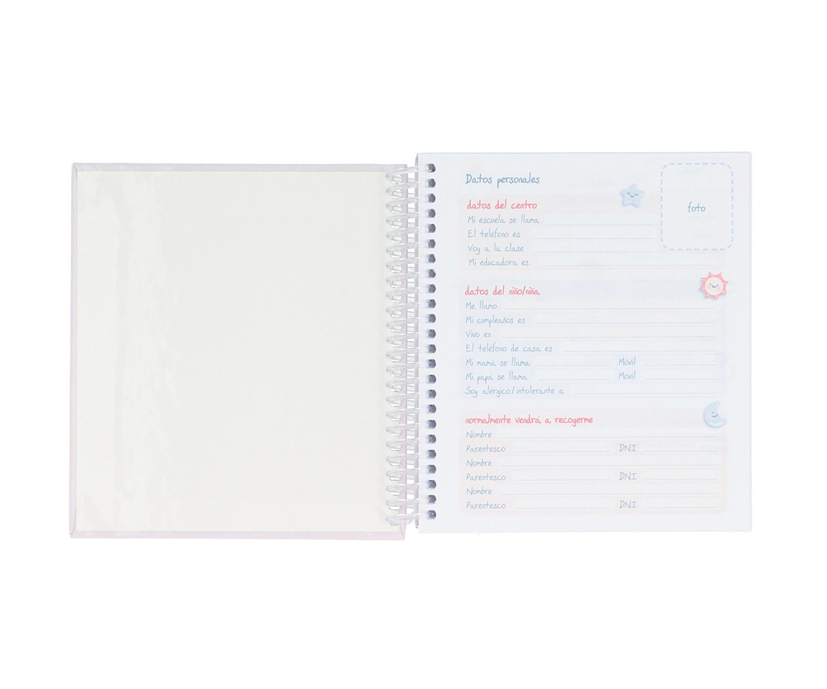 Pequena Agenda Infantrio Personalizado Tutete Croc ES